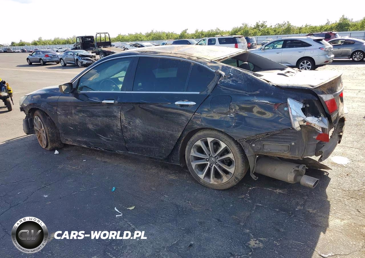 2015 Honda Accord Sport VIN:1HGCR2F55FA257077 - 2