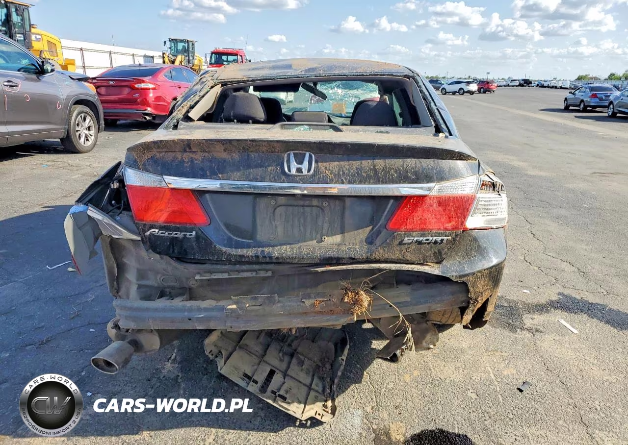 2015 Honda Accord Sport VIN:1HGCR2F55FA257077 - 6