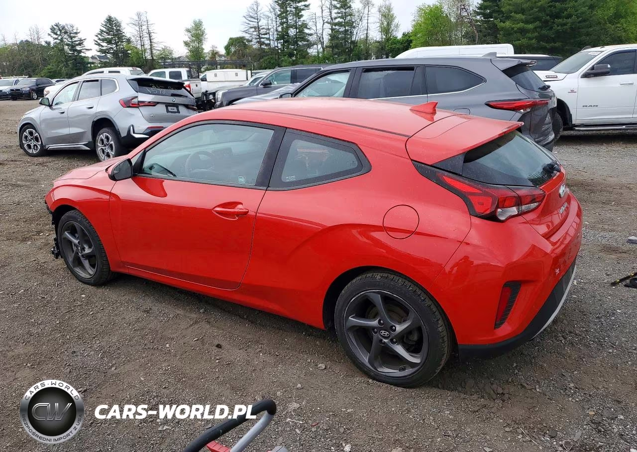 2019 Hyundai Veloster 2.0L VIN:KMHTG6AF7KU018355 - 2