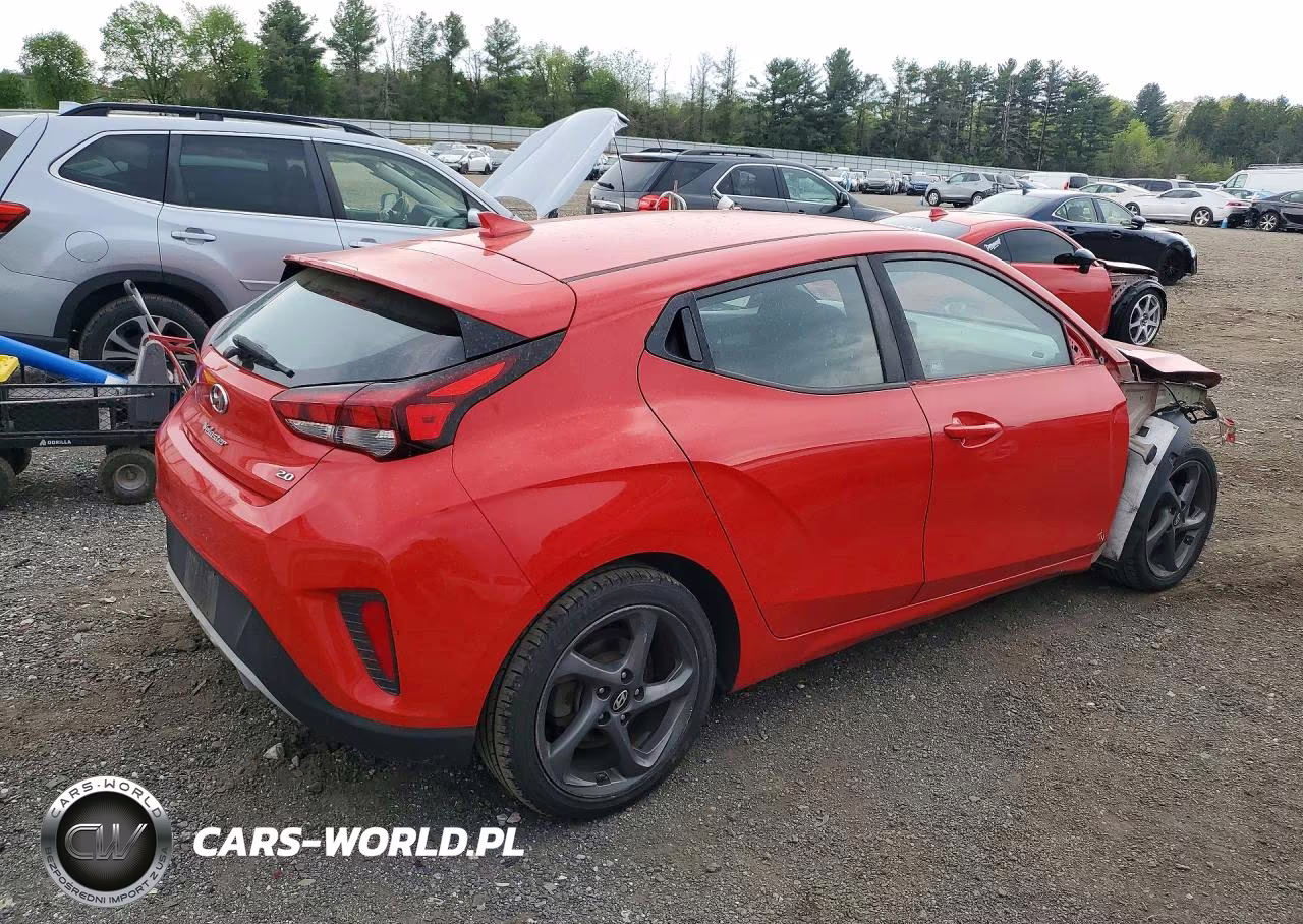 2019 Hyundai Veloster 2.0L VIN:KMHTG6AF7KU018355 - 3