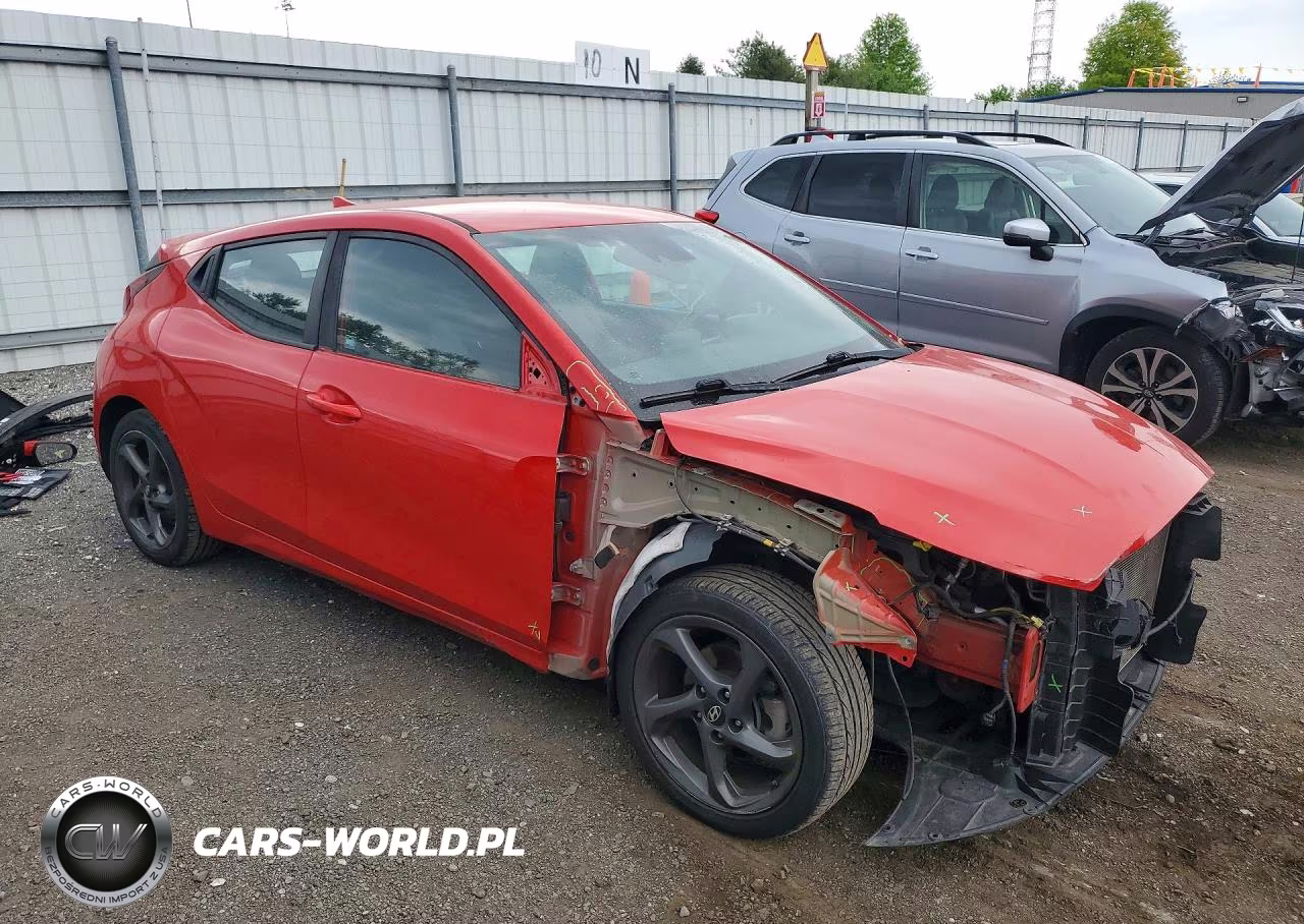 2019 Hyundai Veloster 2.0L VIN:KMHTG6AF7KU018355 - 4