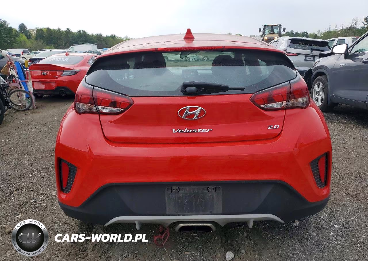 2019 Hyundai Veloster 2.0L VIN:KMHTG6AF7KU018355 - 6