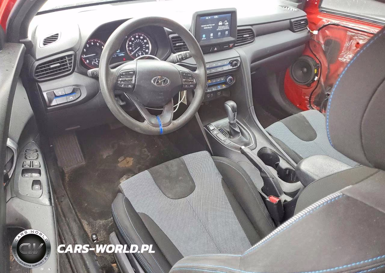 2019 Hyundai Veloster 2.0L VIN:KMHTG6AF7KU018355 - 8