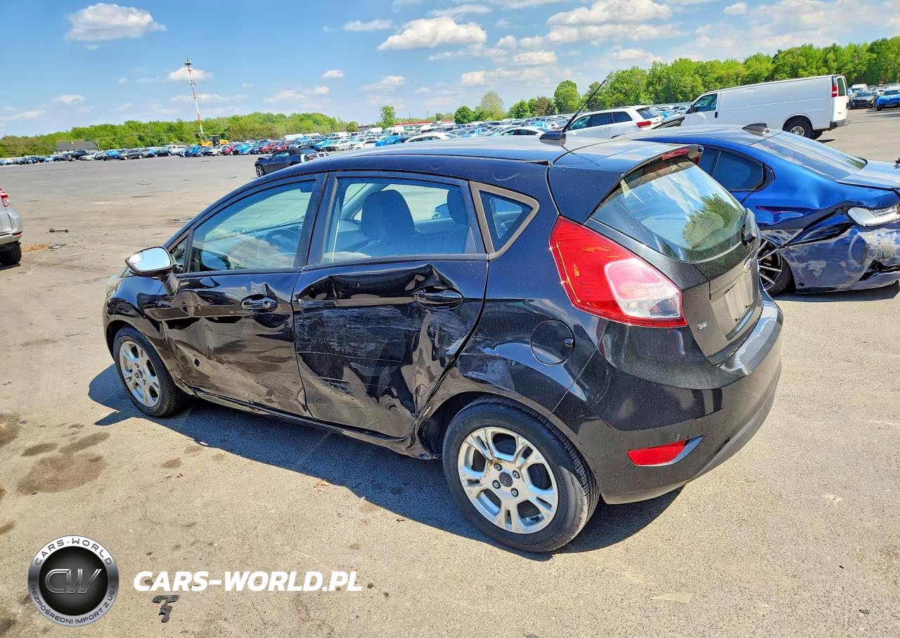 2014 Ford Fiesta Se VIN:3FADP4EJ3EM194717 - 2