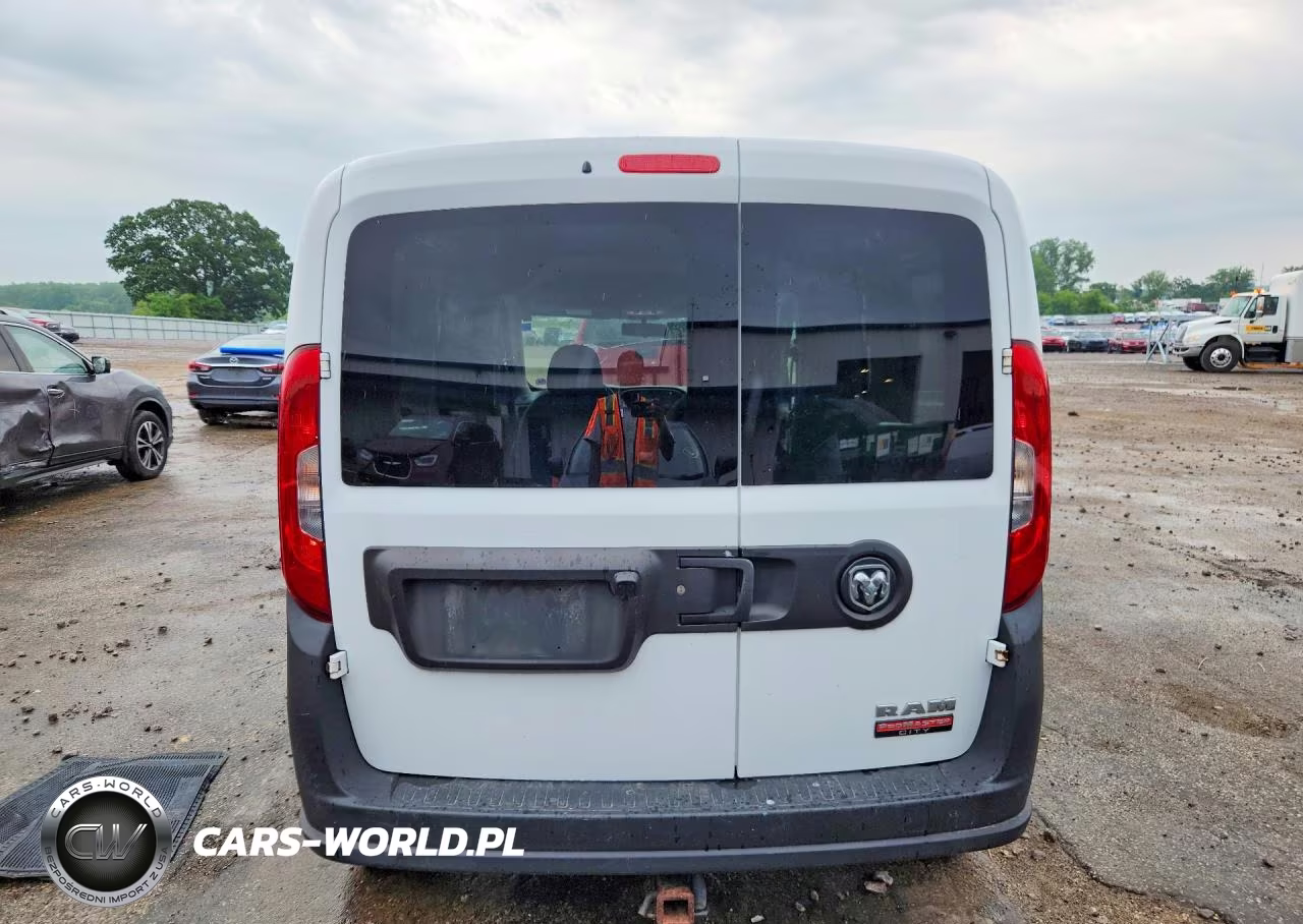 2015 Ram Promaster City St Delivery Van VIN:ZFBERFAT1F6975042 - 6