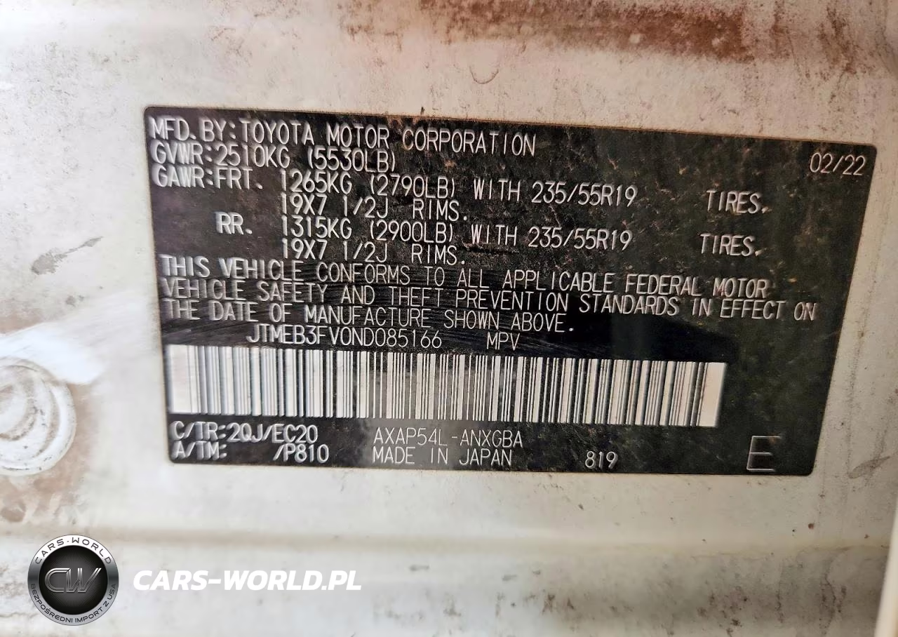 2022 Toyota Rav4 Prime Xse VIN:JTMEB3FV0ND085166 - 13