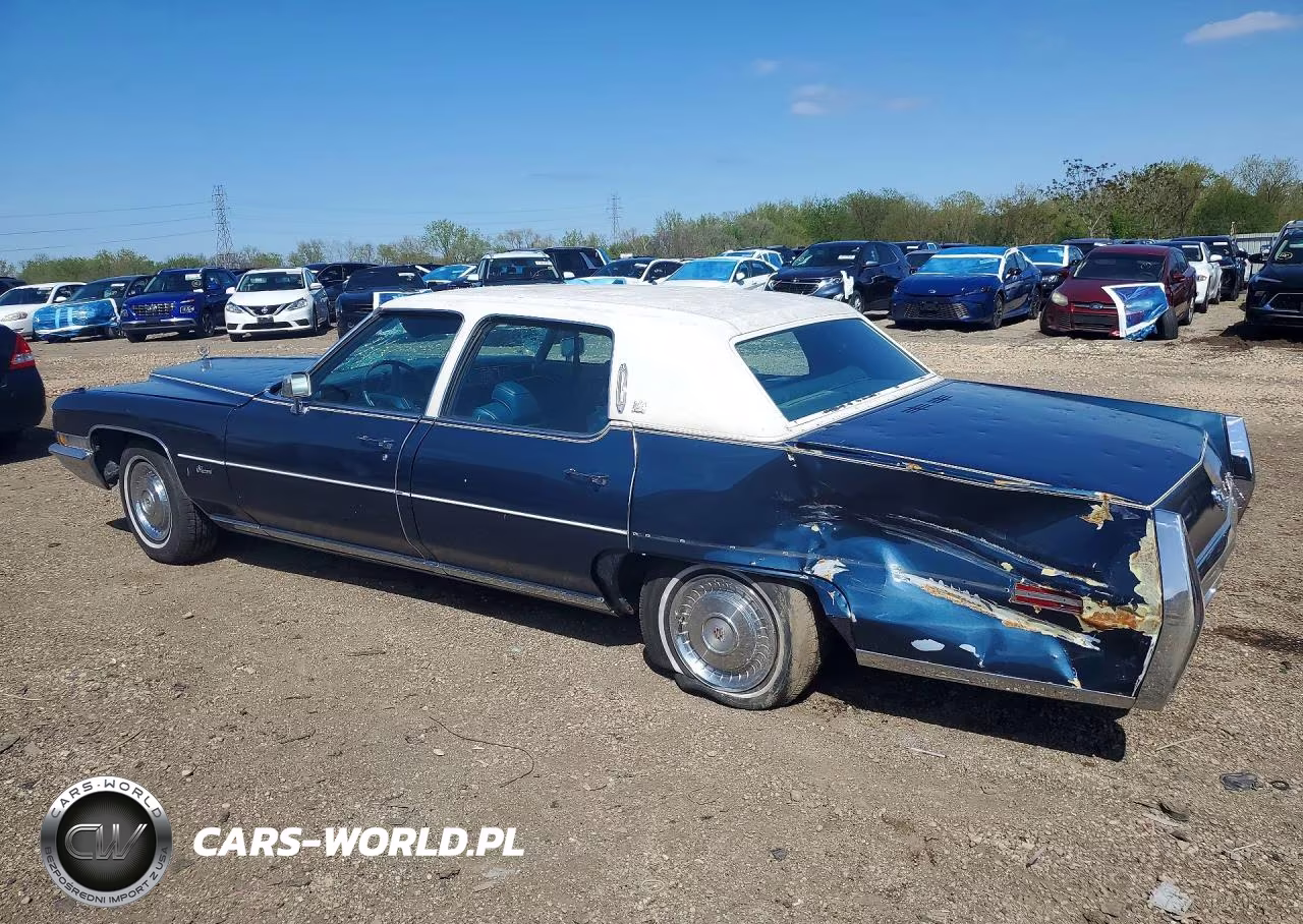 1971 Cadi Fleetwood Brougham S VIN:6816910157428 - 2