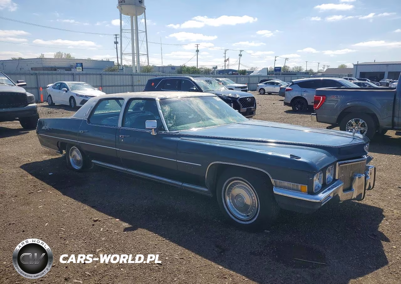 1971 Cadi Fleetwood Brougham S VIN:6816910157428 - 4