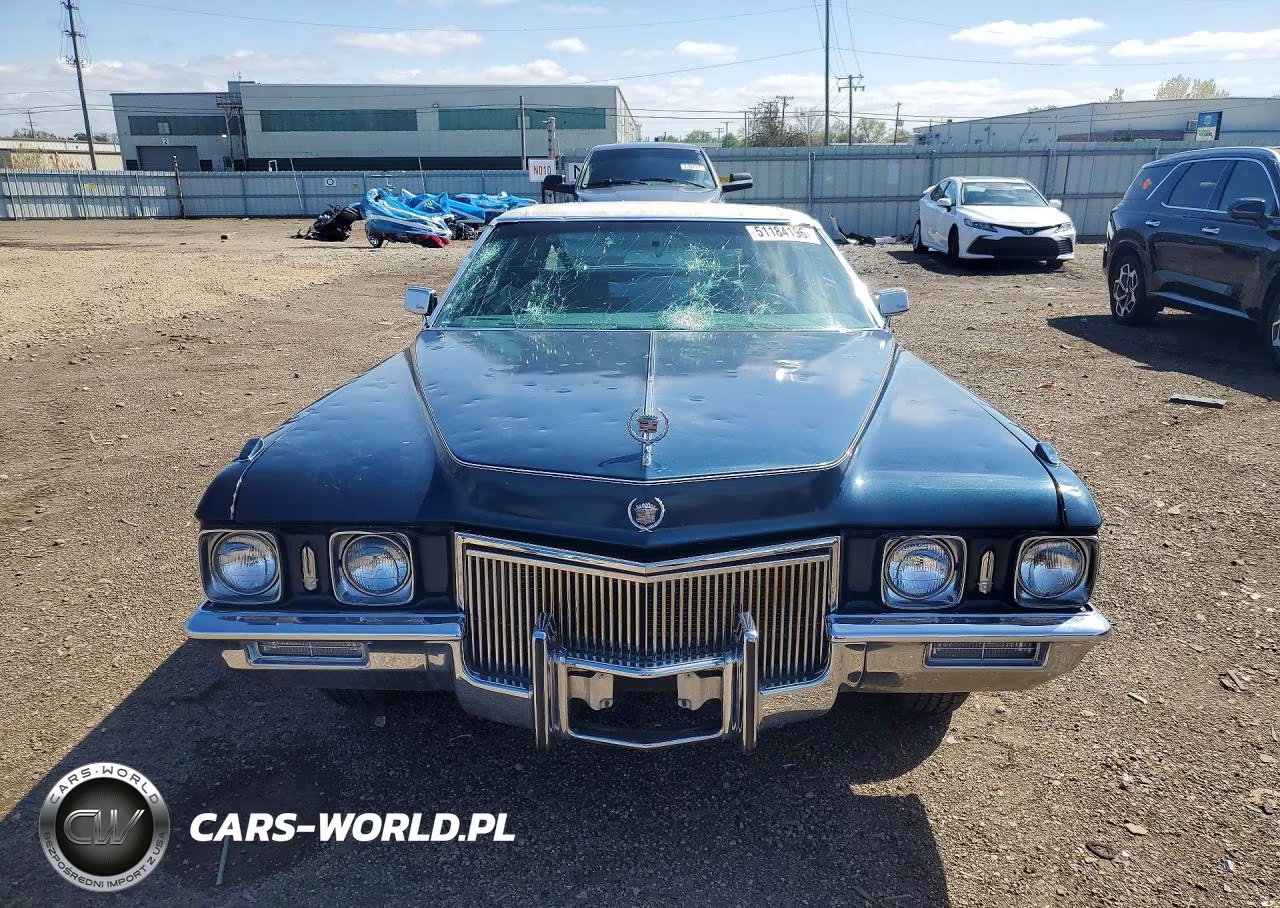 1971 Cadi Fleetwood Brougham S VIN:6816910157428 - 5