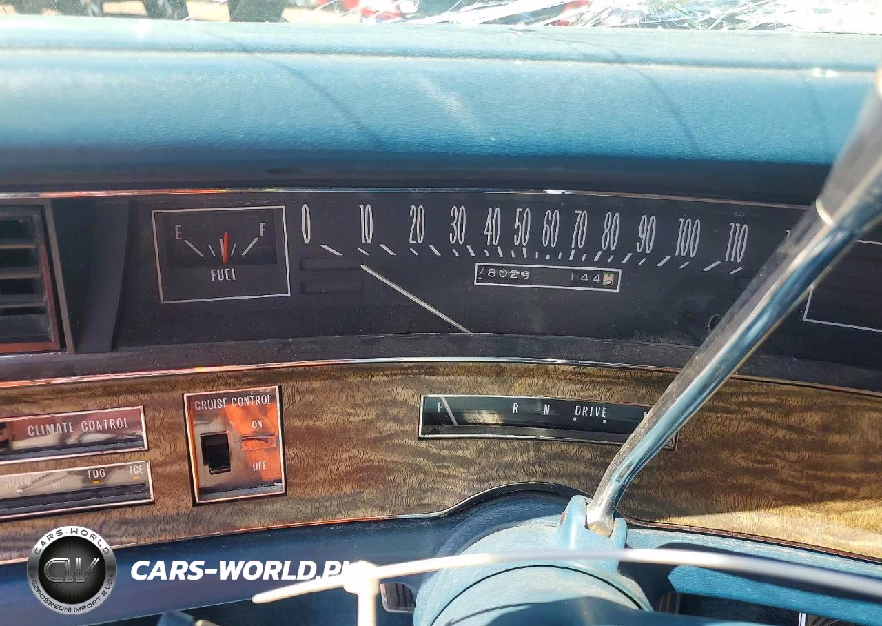 1971 Cadi Fleetwood Brougham S VIN:6816910157428 - 9