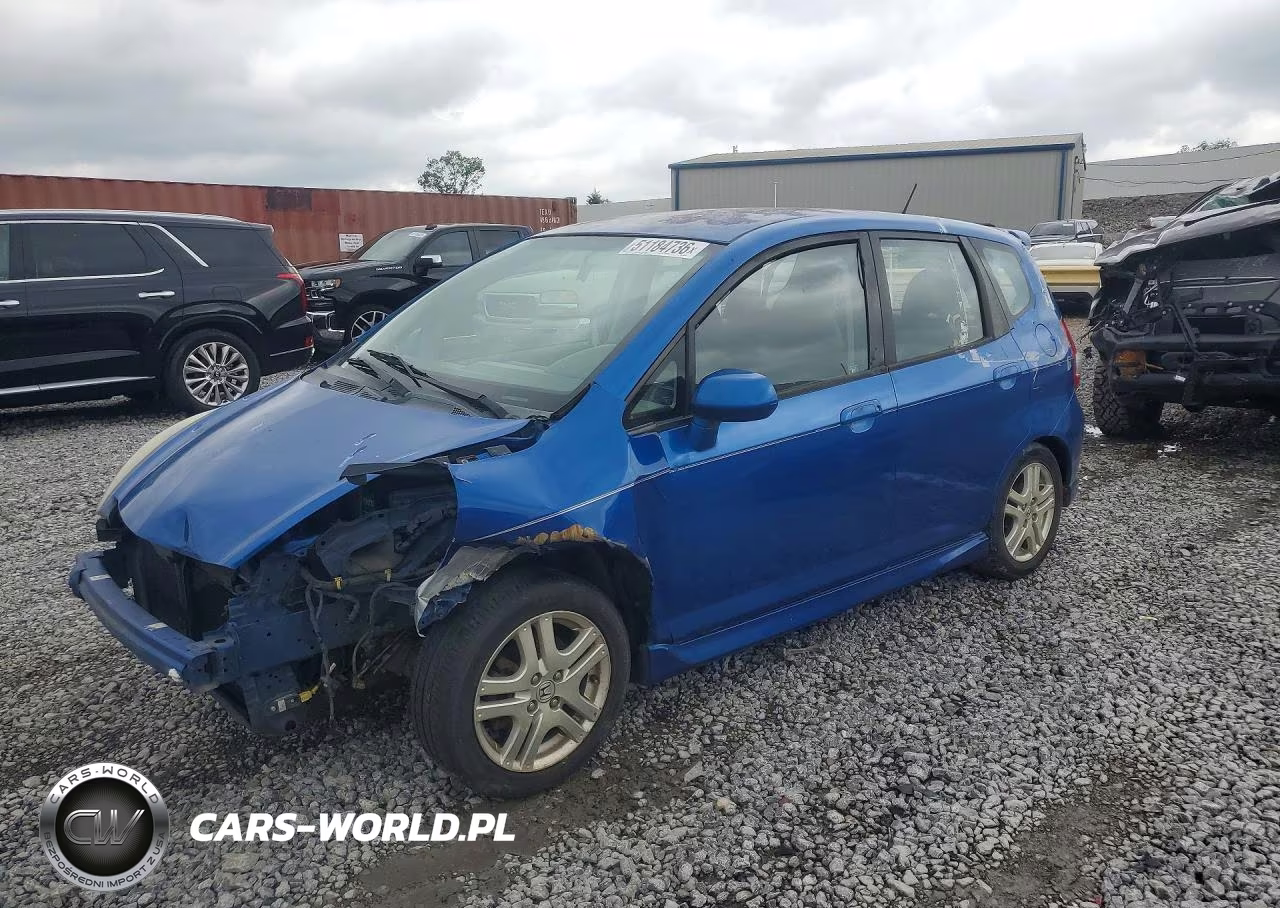 2007 Honda Fit S VIN:JHMGD38607S050858 - 1