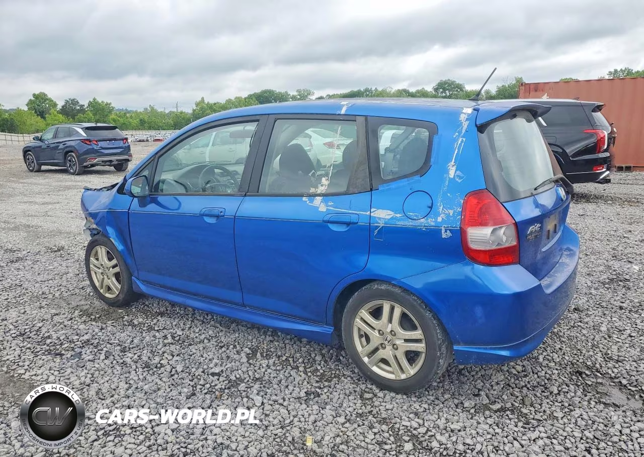 2007 Honda Fit S VIN:JHMGD38607S050858 - 2