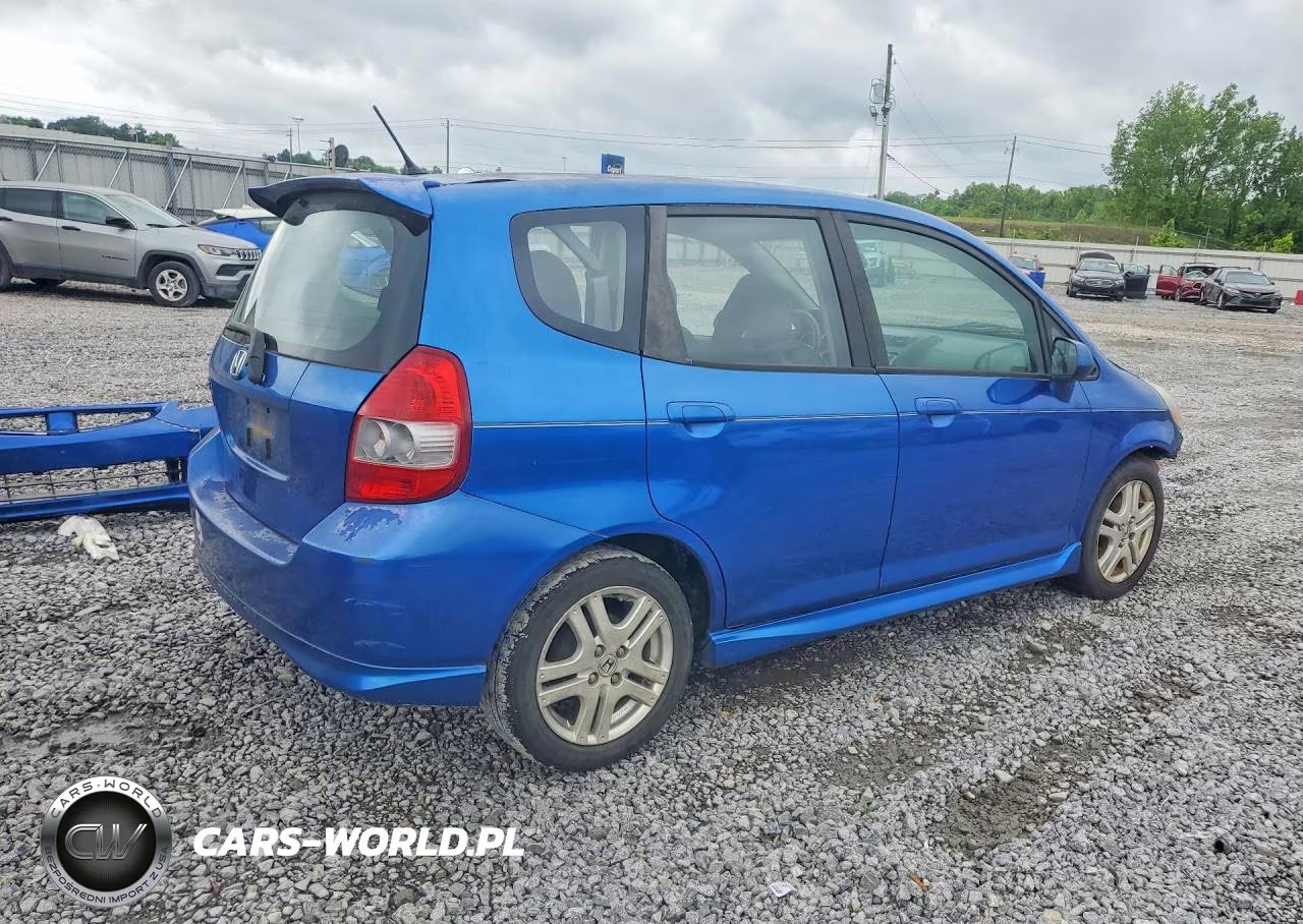 2007 Honda Fit S VIN:JHMGD38607S050858 - 3
