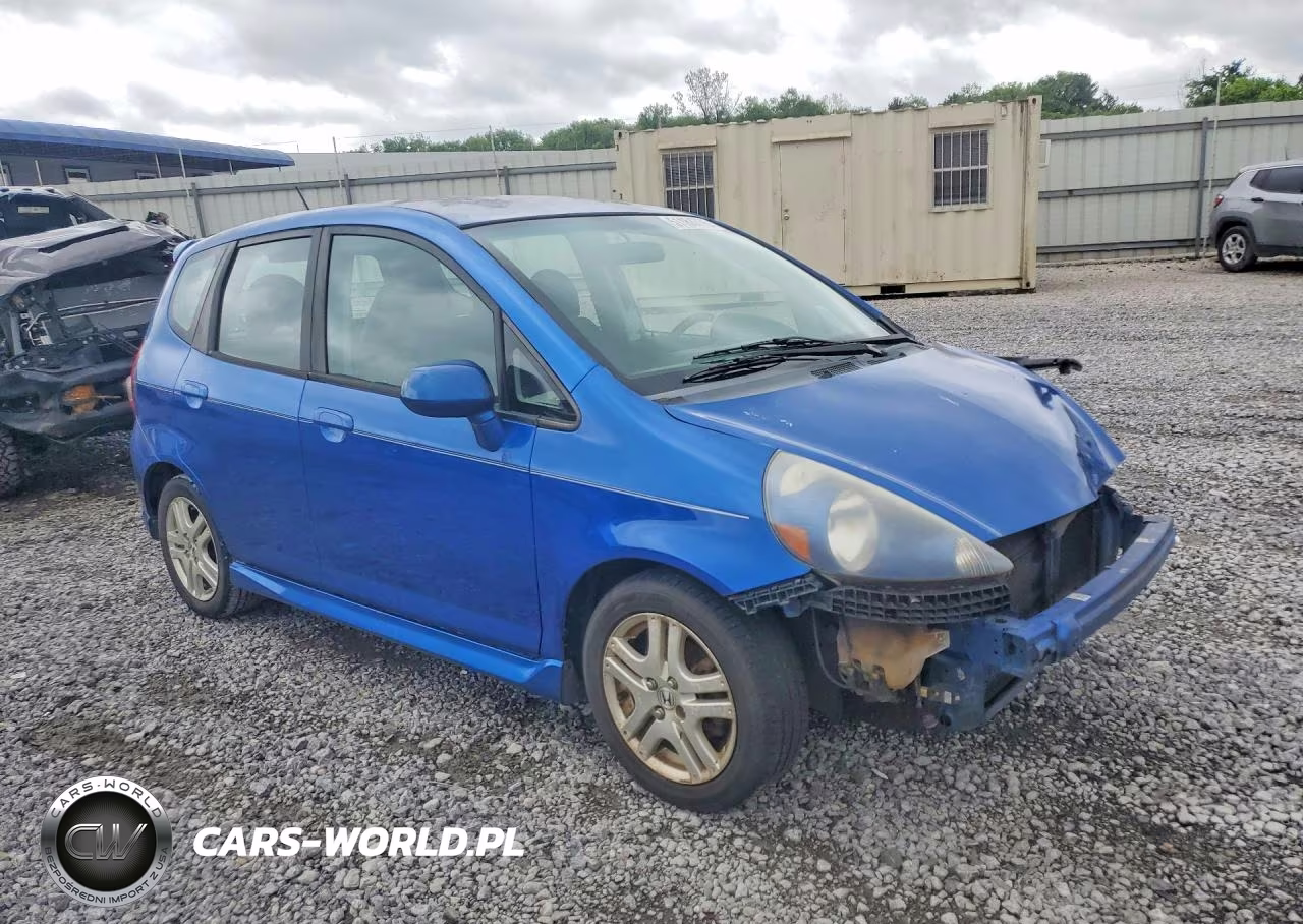 2007 Honda Fit S VIN:JHMGD38607S050858 - 4