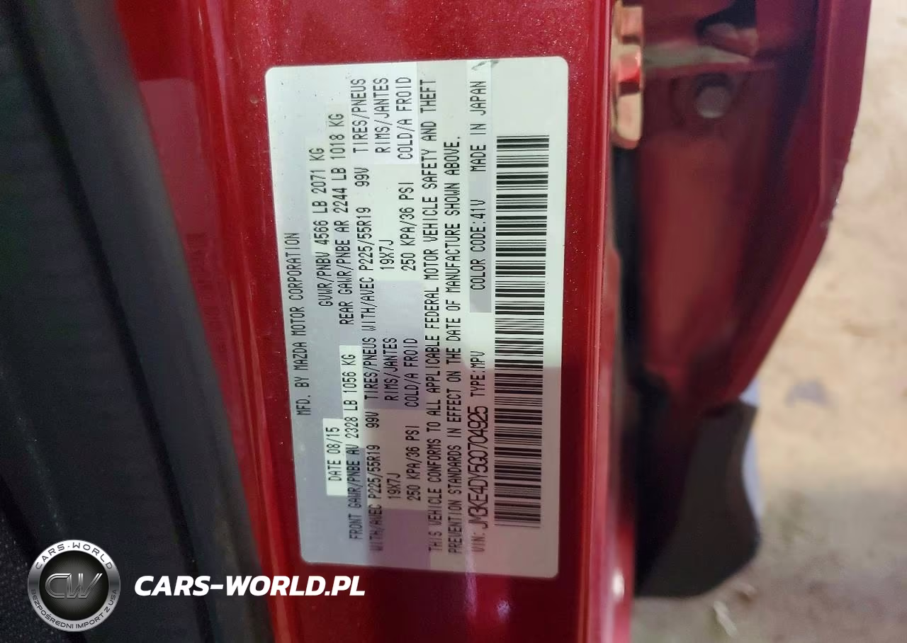 2016 Mazda Cx-5 Gt VIN:JM3KE4DY5G0704925 - 13