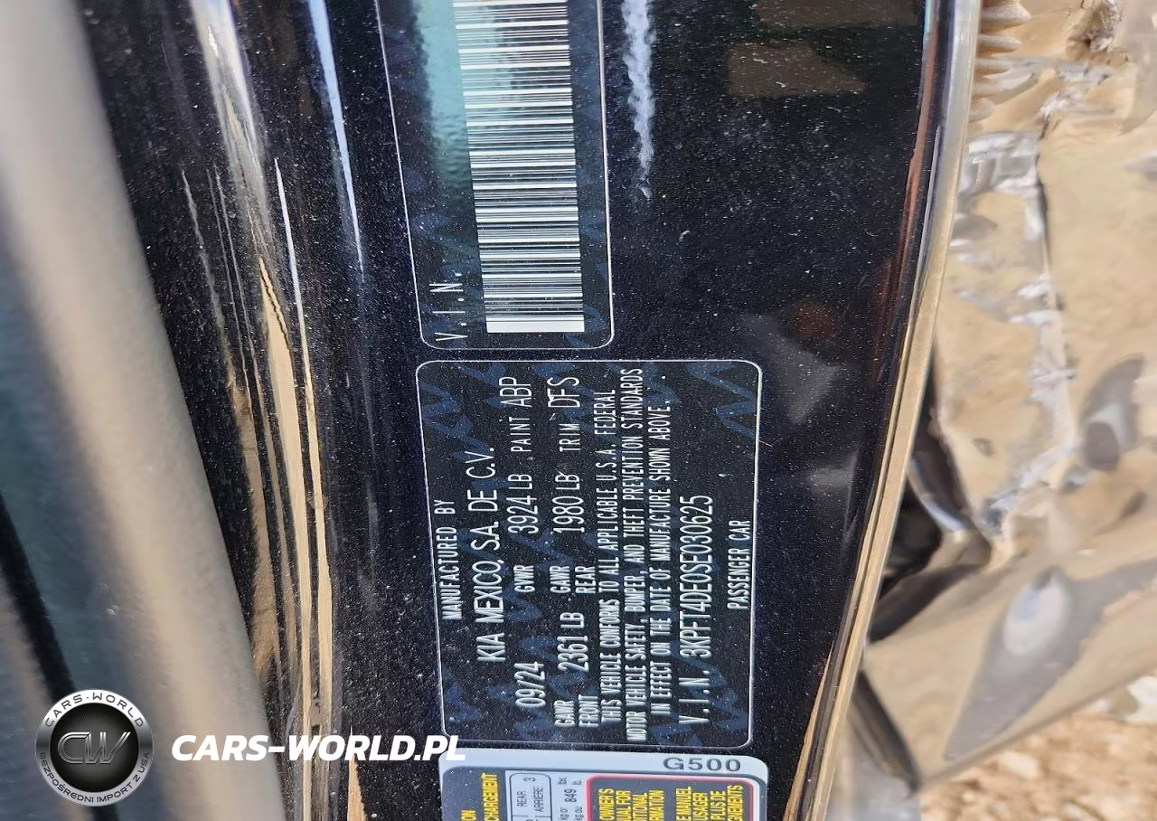 2025 Kia K4 Lxs VIN:3KPFT4DE0SE030625 - 13