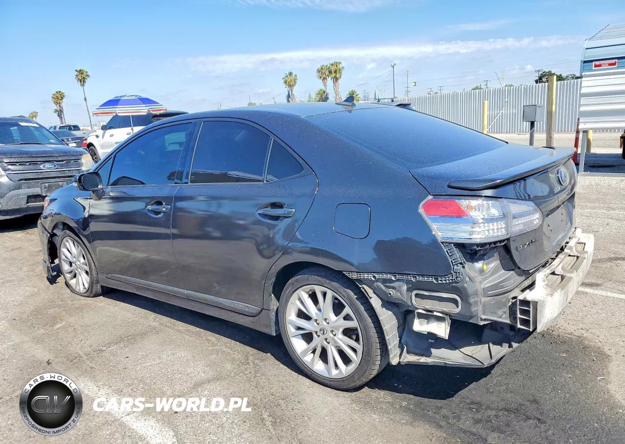 2010 Lexus Hs 250H VIN:JTHBB1BA8A2021987 - 2