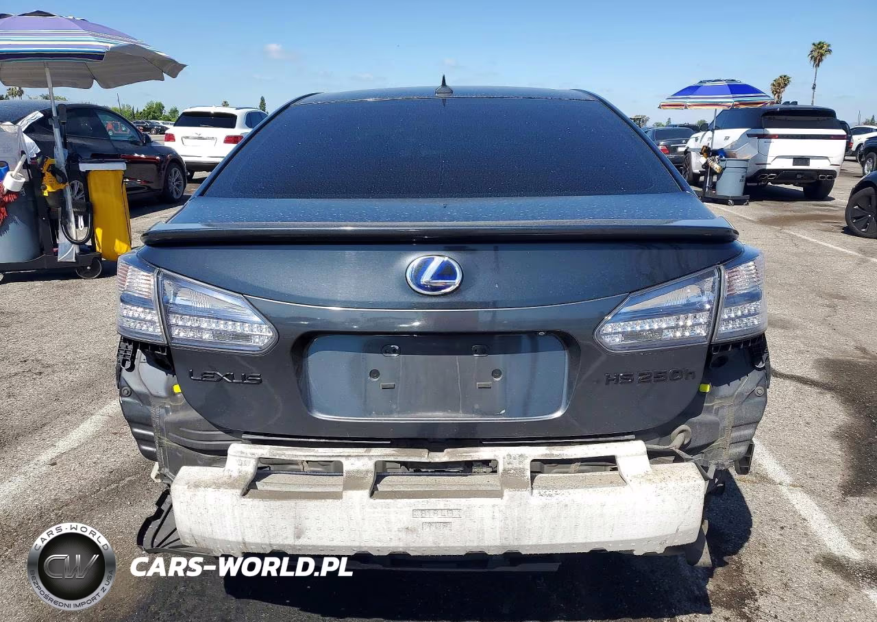 2010 Lexus Hs 250H VIN:JTHBB1BA8A2021987 - 6