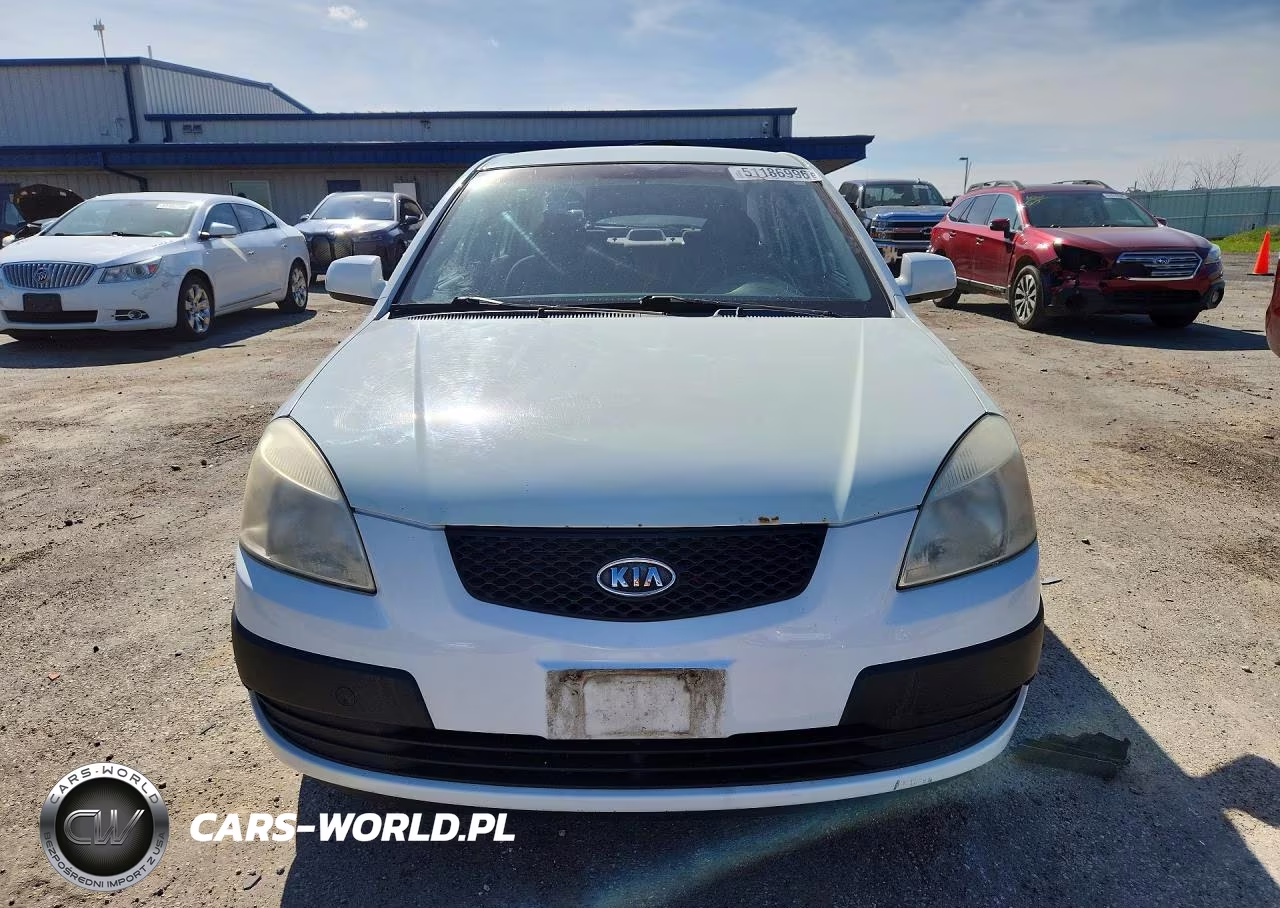 2006 Kia Rio Base VIN:KNADE123X66118477 - 5