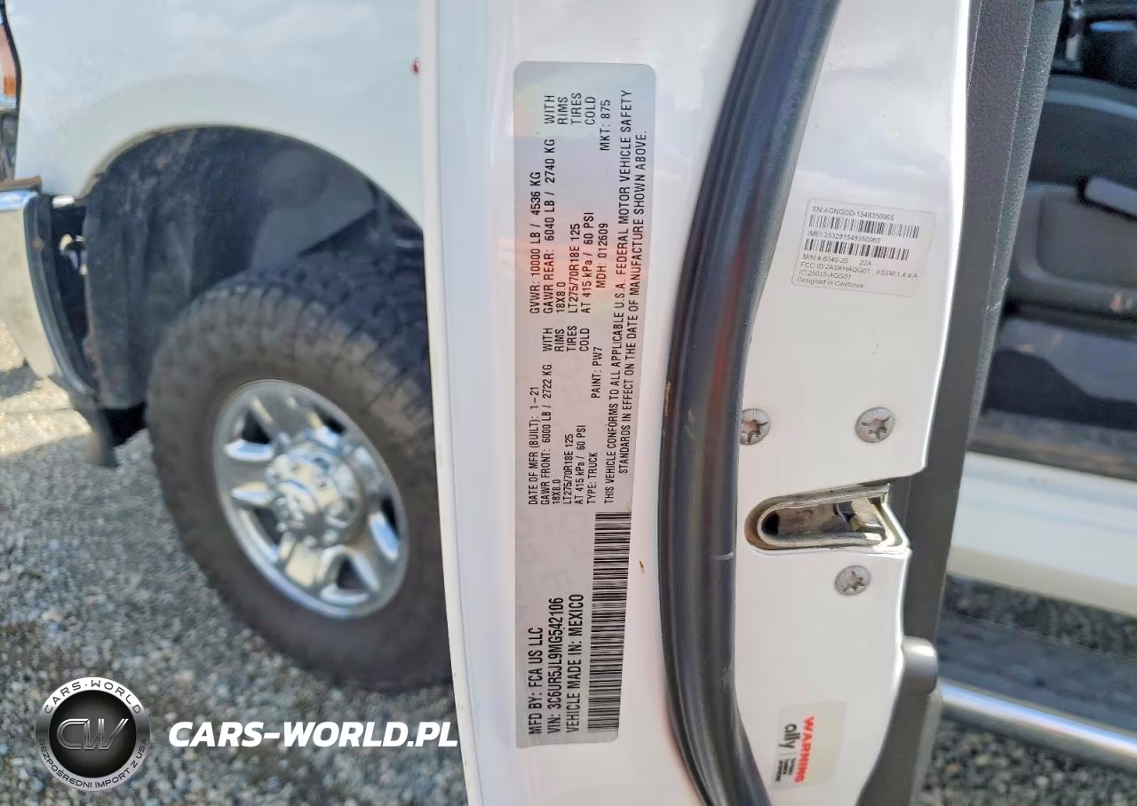 2021 Ram 2500 Big Horn VIN:3C6UR5JL9MG542106 - 12