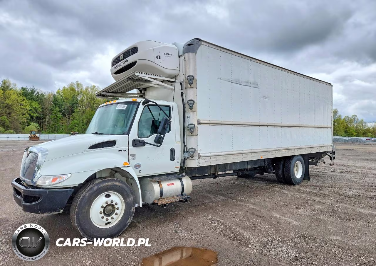 2020 International Mv607 Refrigerated Box Truck
