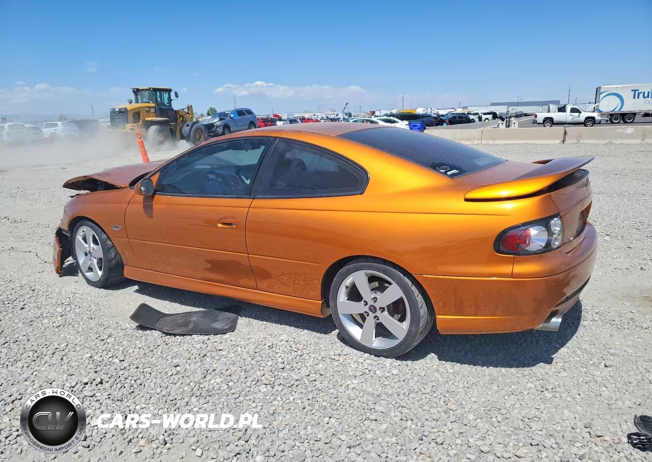 2006 Pontiac Gto VIN:6G2VX12U36L549259 - 2