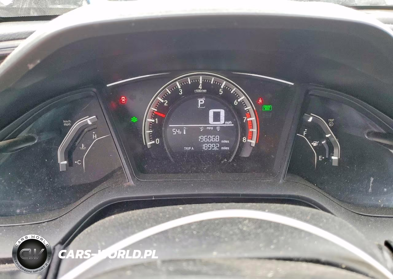 2016 Honda Civic Lx VIN:19XFC2F5XGE224622 - 9