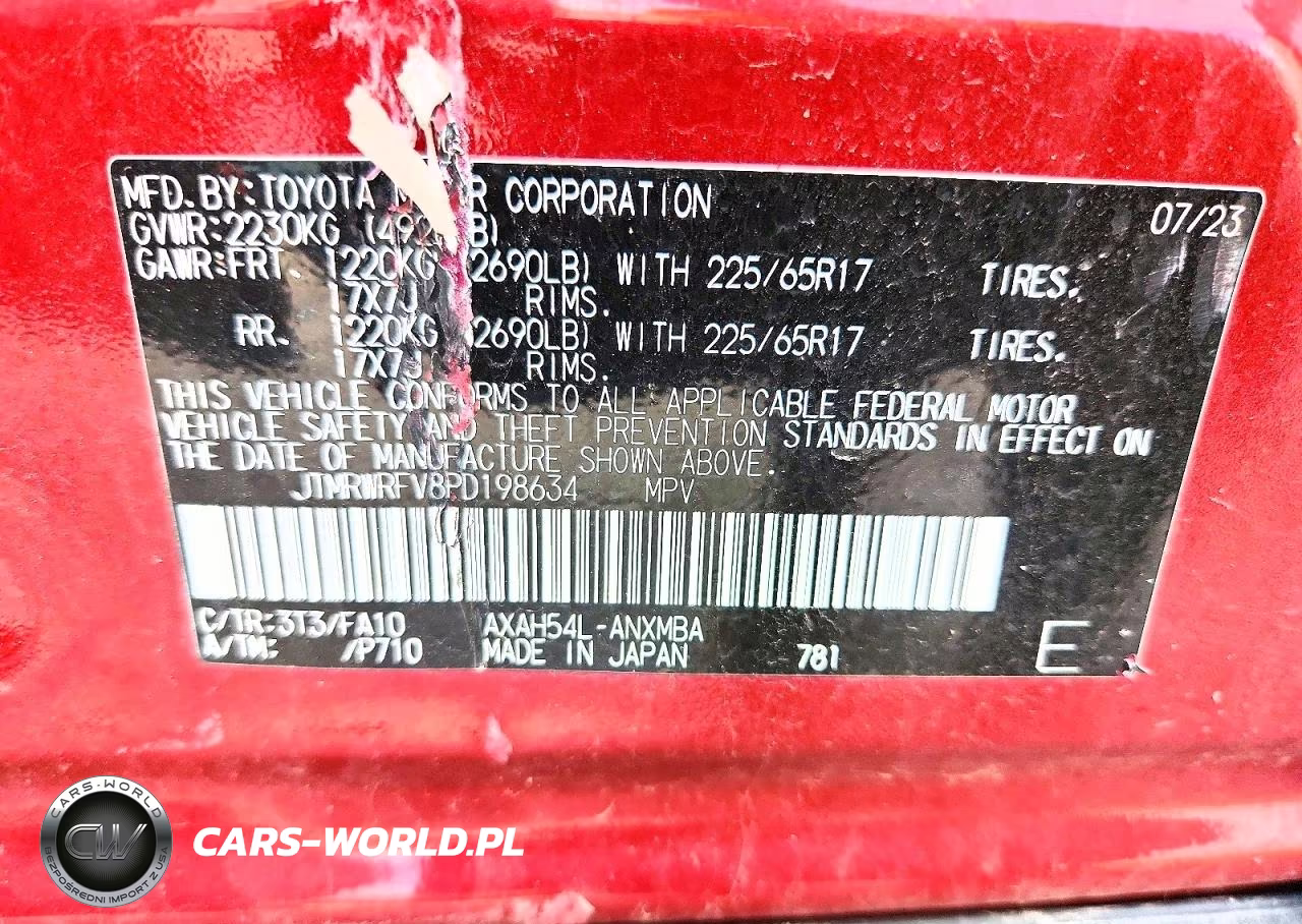 2023 Toyota Rav4 Hybrid Xle VIN:JTMRWRFV8PD198634 - 14