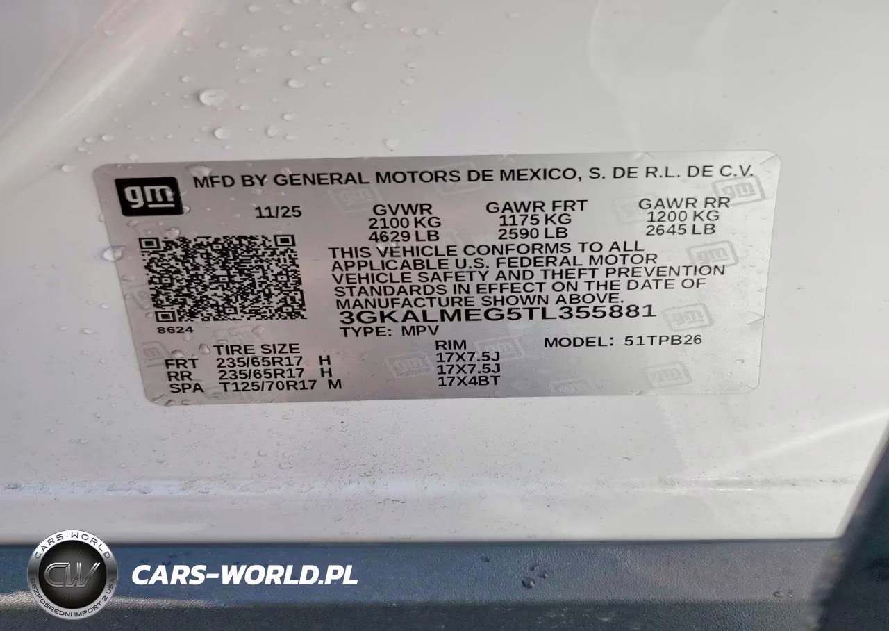 2026 GMC Terrain Elevation VIN:3GKALMEG5TL355881 - 13