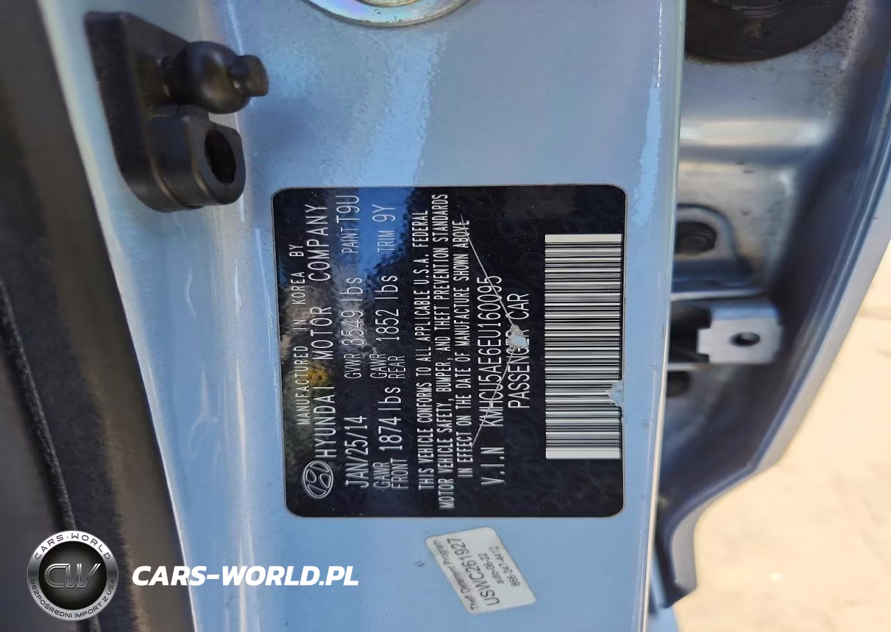 2014 Hyundai Accent Se VIN:KMHCU5AE6EU160095 - 12
