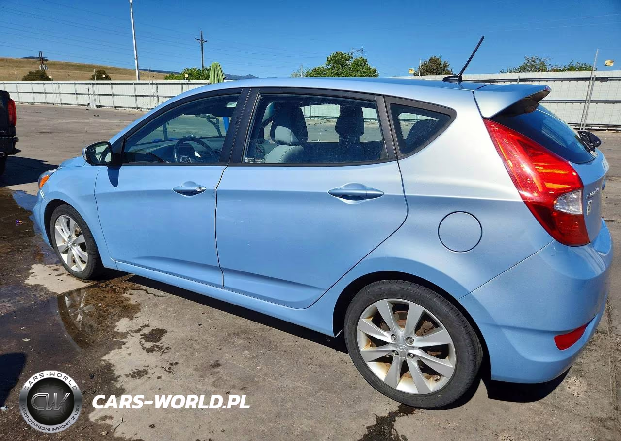 2014 Hyundai Accent Se VIN:KMHCU5AE6EU160095 - 2
