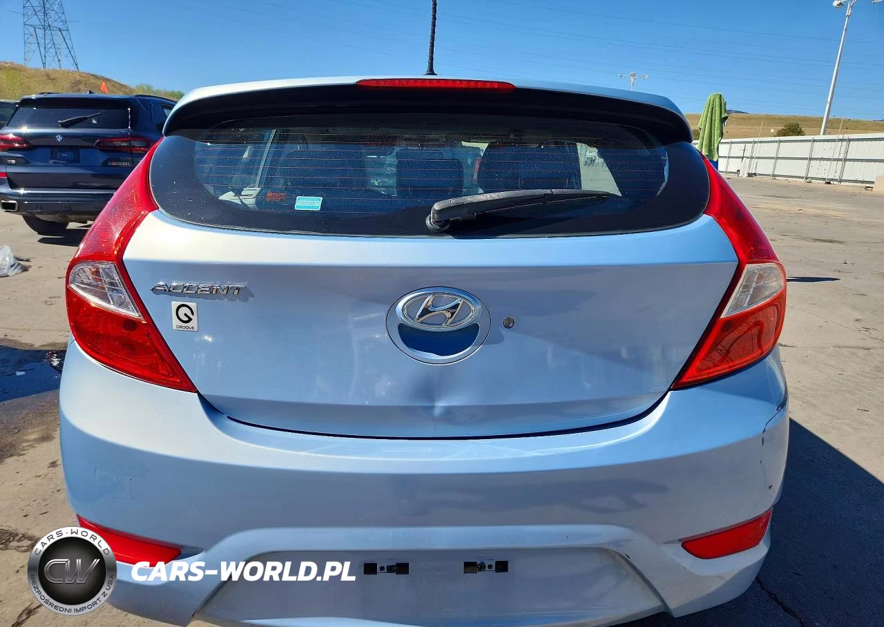 2014 Hyundai Accent Se VIN:KMHCU5AE6EU160095 - 6