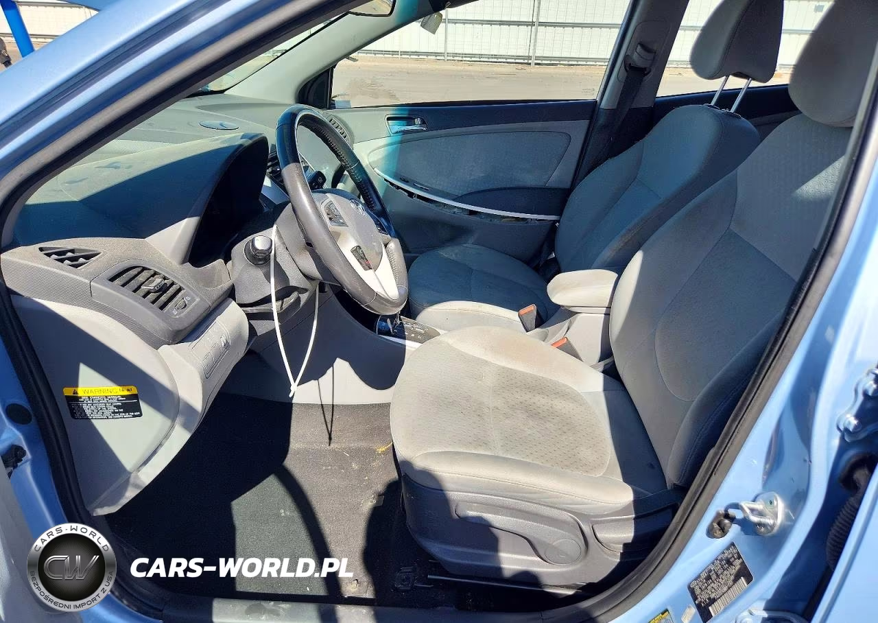 2014 Hyundai Accent Se VIN:KMHCU5AE6EU160095 - 7