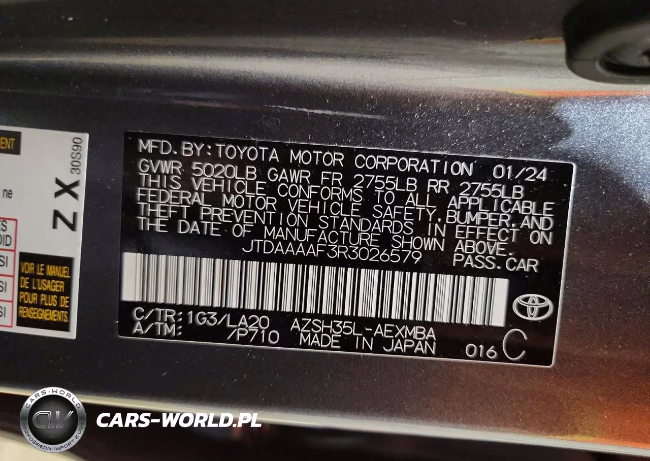2024 Toyota Crown Limited VIN:JTDAAAAF3R3026579 - 12