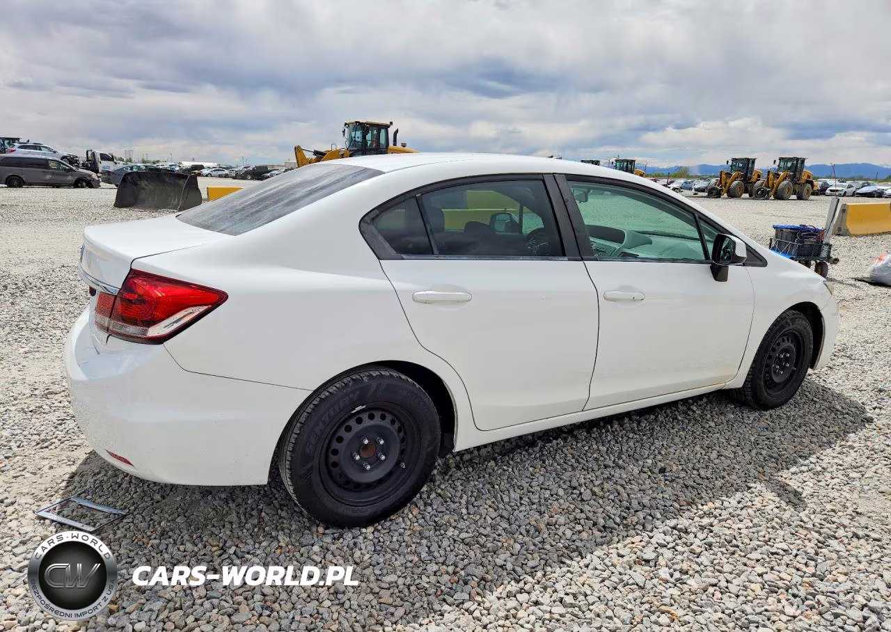 2013 Honda Civic Lx VIN:19XFB2F56DE253873 - 3
