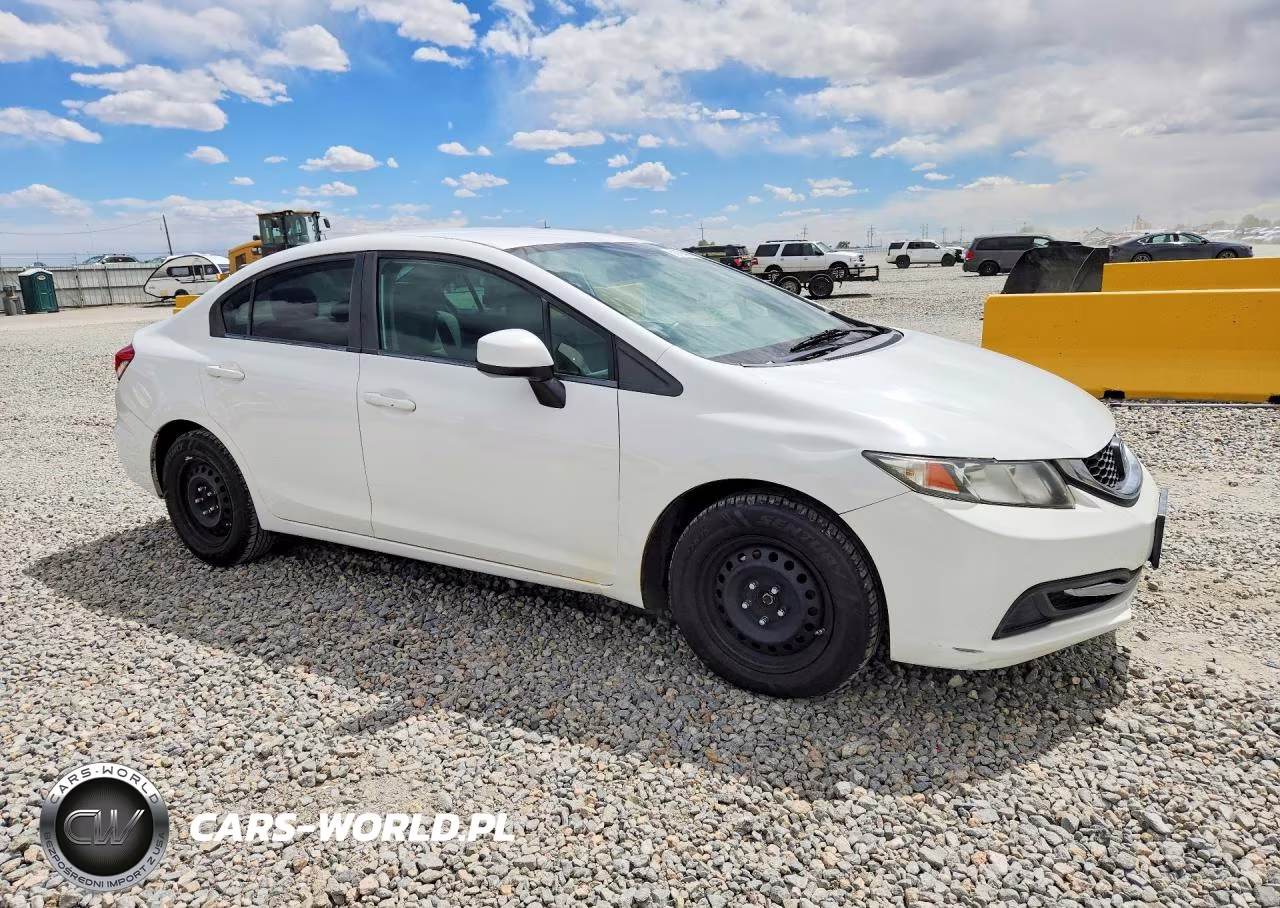 2013 Honda Civic Lx VIN:19XFB2F56DE253873 - 4