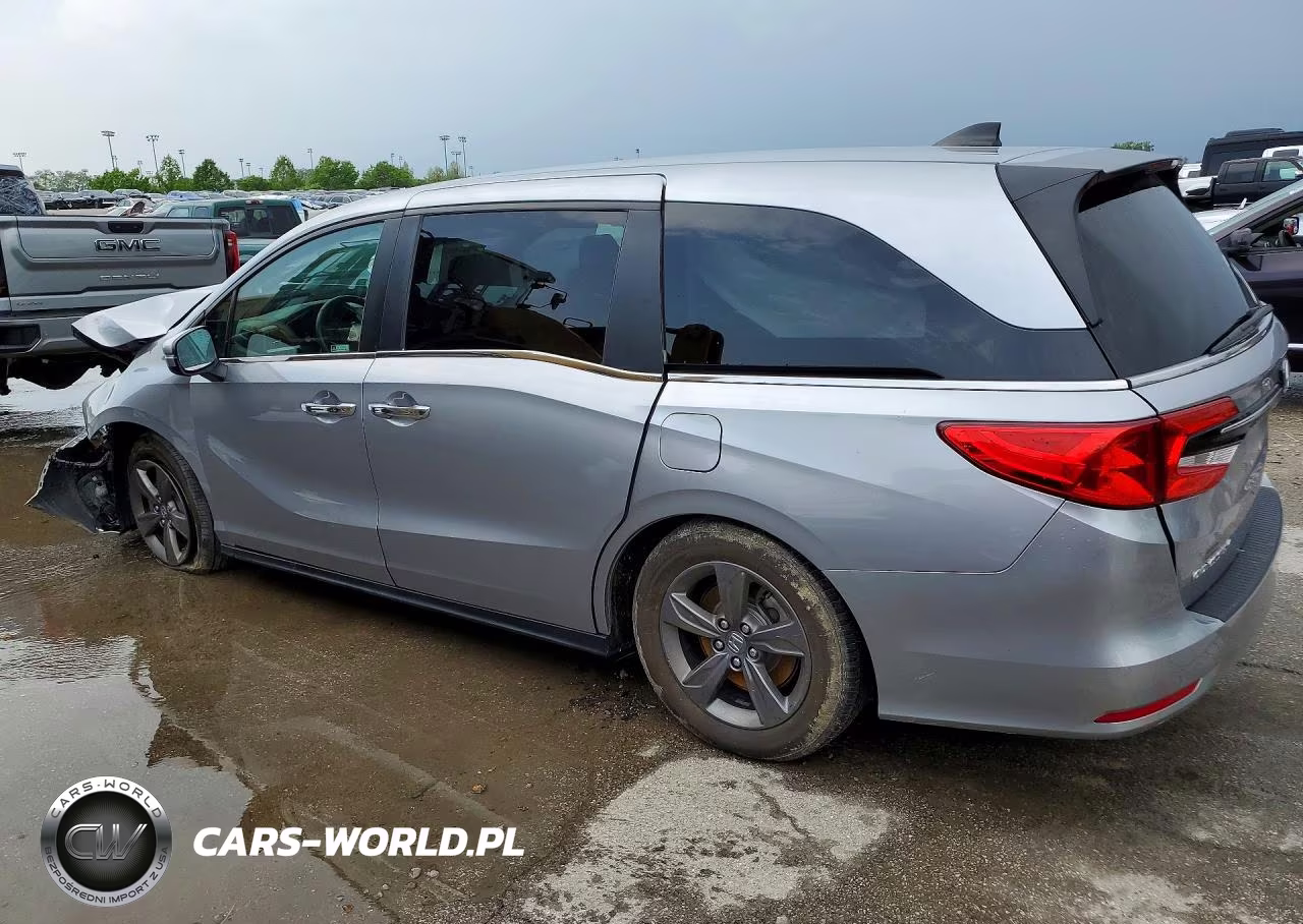 2021 Honda Odyssey Ex VIN:5FNRL6H51MB038197 - 2