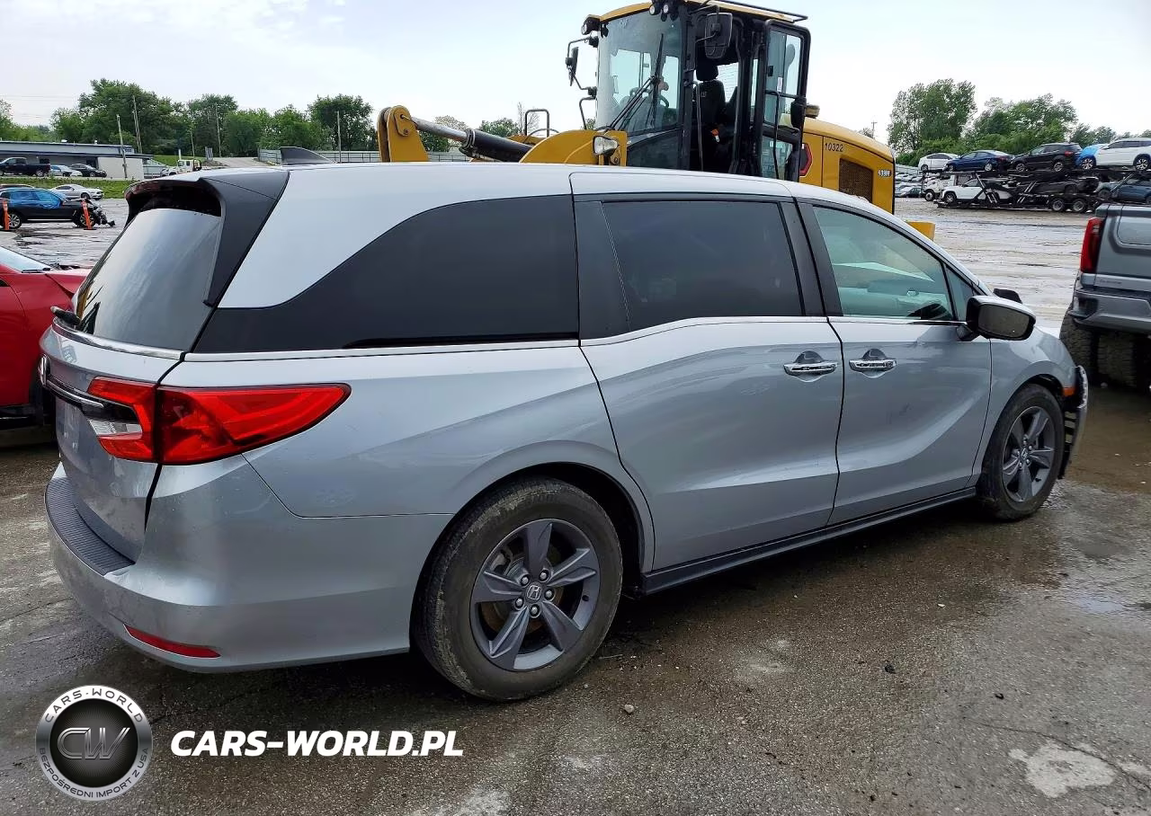2021 Honda Odyssey Ex VIN:5FNRL6H51MB038197 - 3