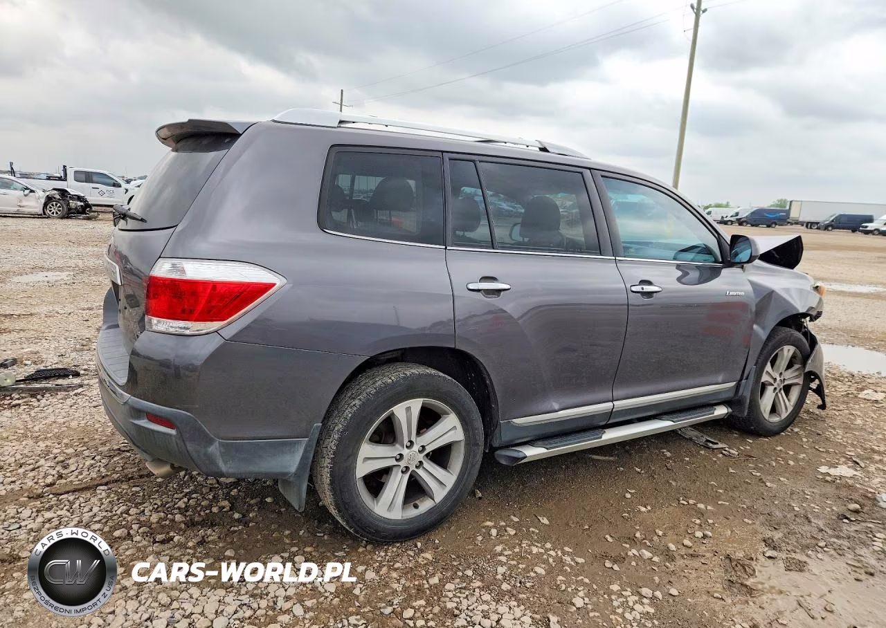 2012 Toyota Highlander Limited VIN:5TDDK3EH5CS159299 - 3