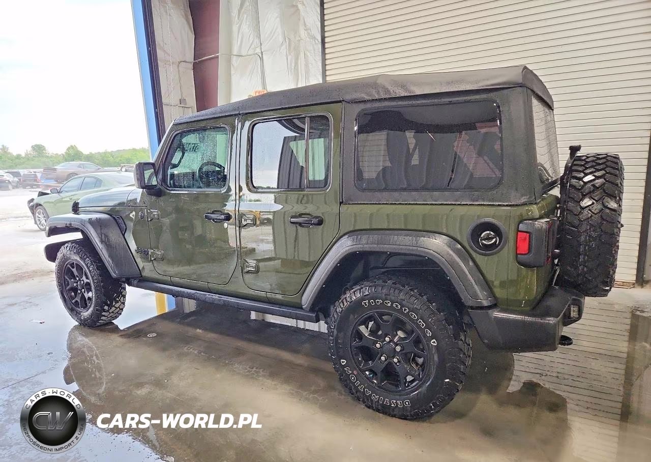 2021 Jeep Wrangler Unlimited Sport VIN:1C4HJXDN2MW744605 - 2