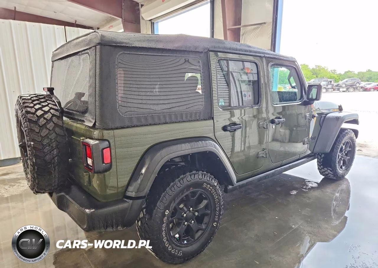 2021 Jeep Wrangler Unlimited Sport VIN:1C4HJXDN2MW744605 - 3