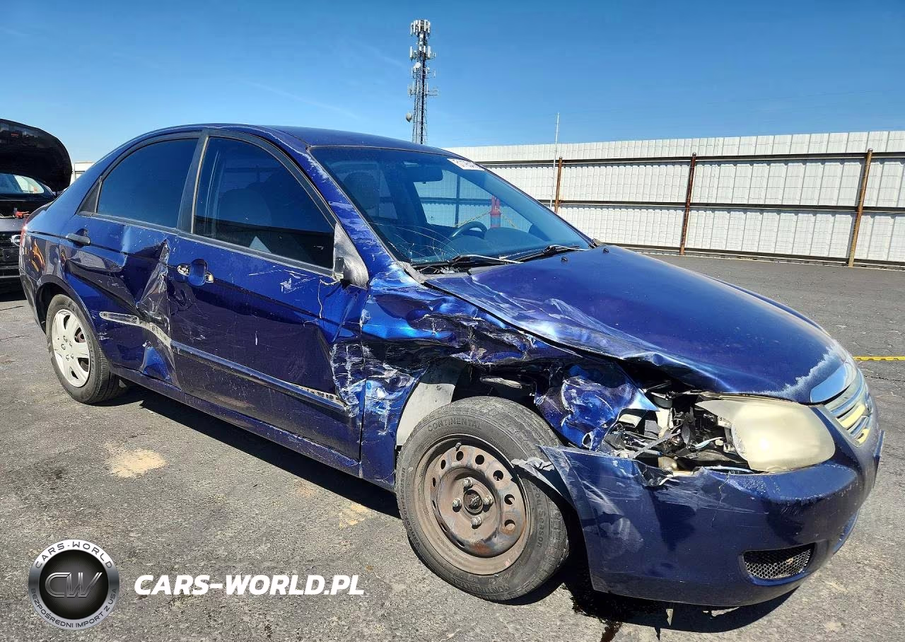 2008 Kia Spectra Lx VIN:KNAFE122X85525367 - 4