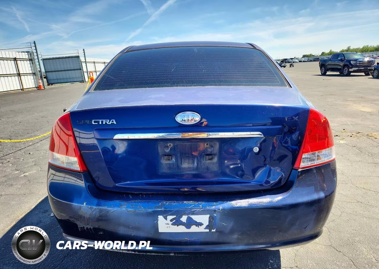 2008 Kia Spectra Lx VIN:KNAFE122X85525367 - 6