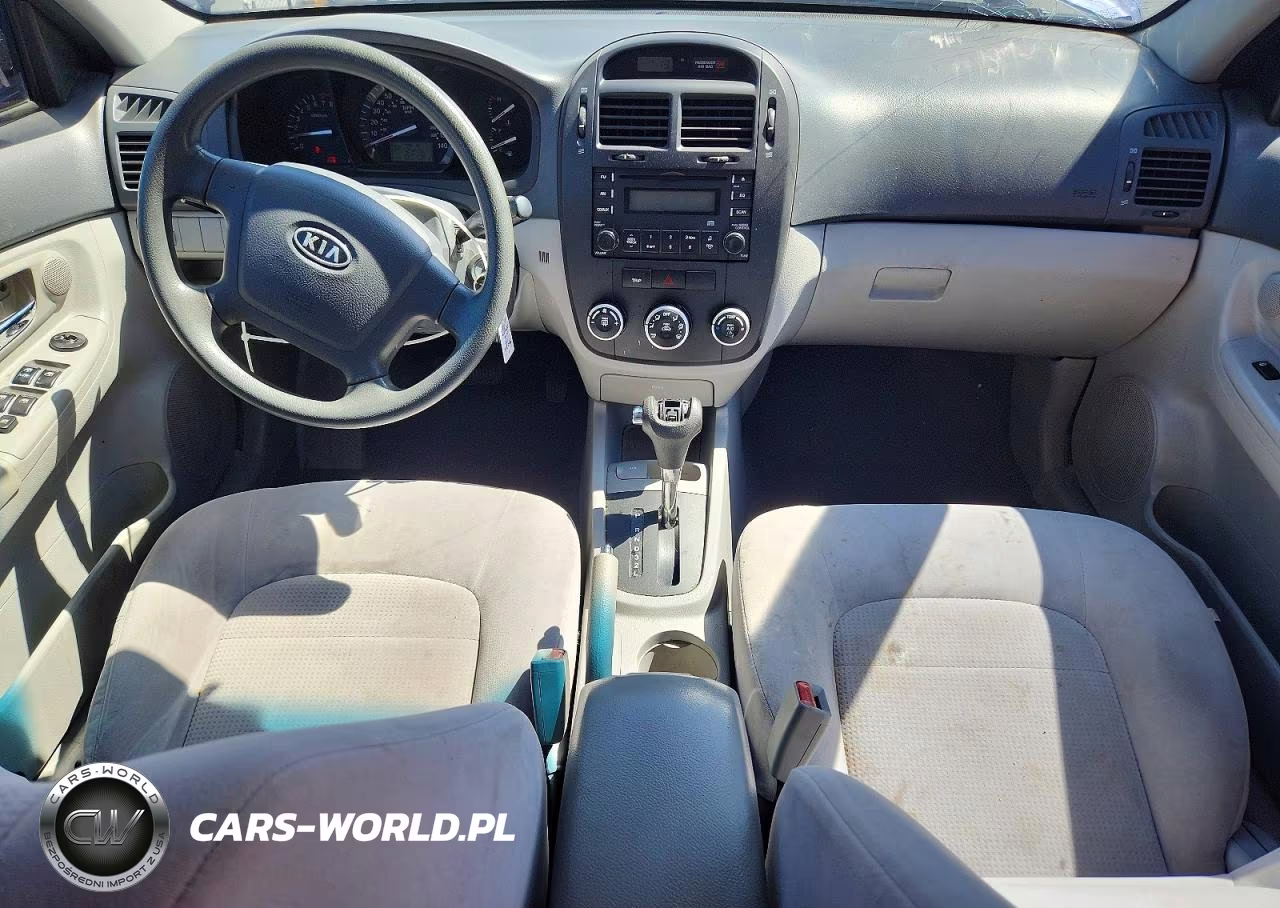 2008 Kia Spectra Lx VIN:KNAFE122X85525367 - 8