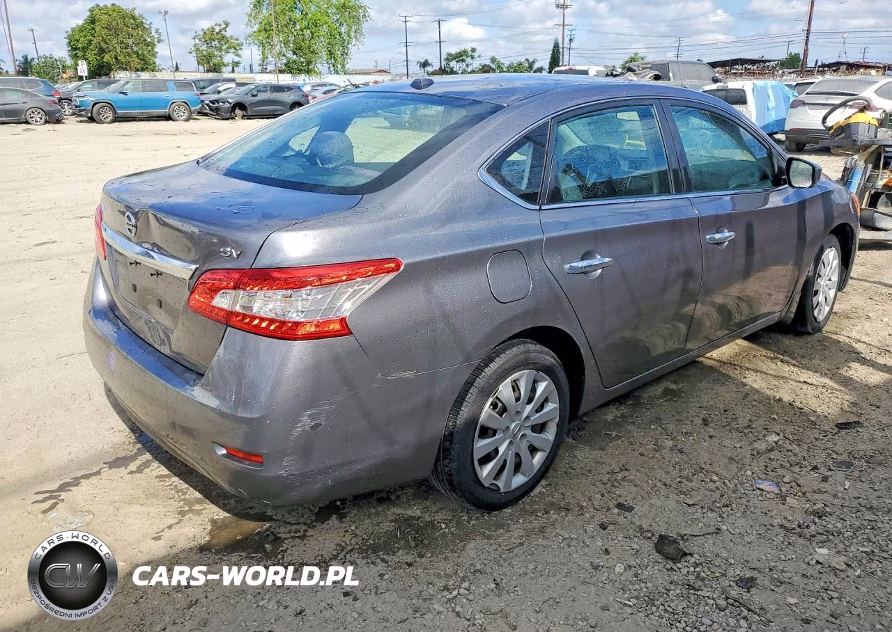 2015 Nissan Sentra Sv VIN:3N1AB7AP6FY371488 - 3