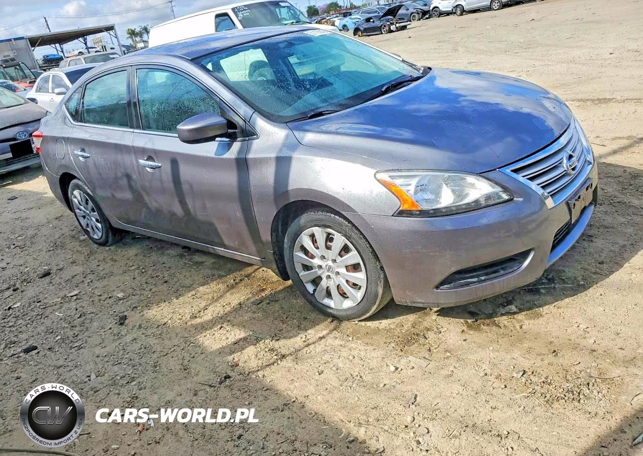2015 Nissan Sentra Sv VIN:3N1AB7AP6FY371488 - 4