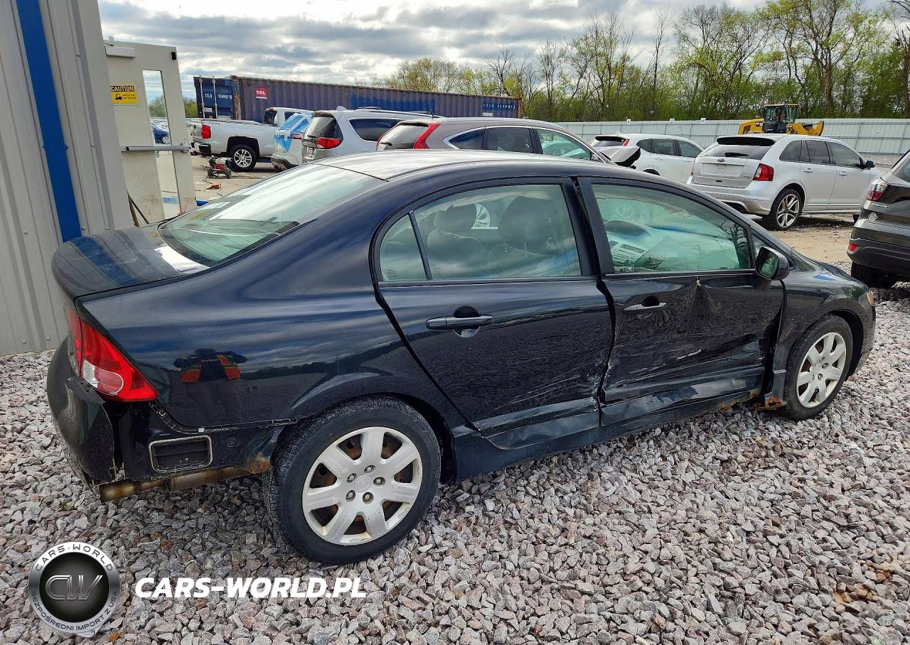 2007 Honda Civic Lx VIN:1HGFA16557L055196 - 3