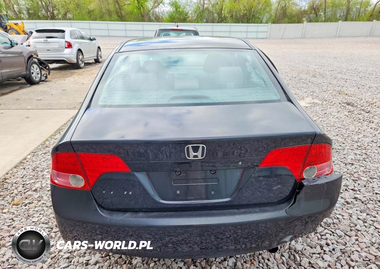 2007 Honda Civic Lx VIN:1HGFA16557L055196 - 6