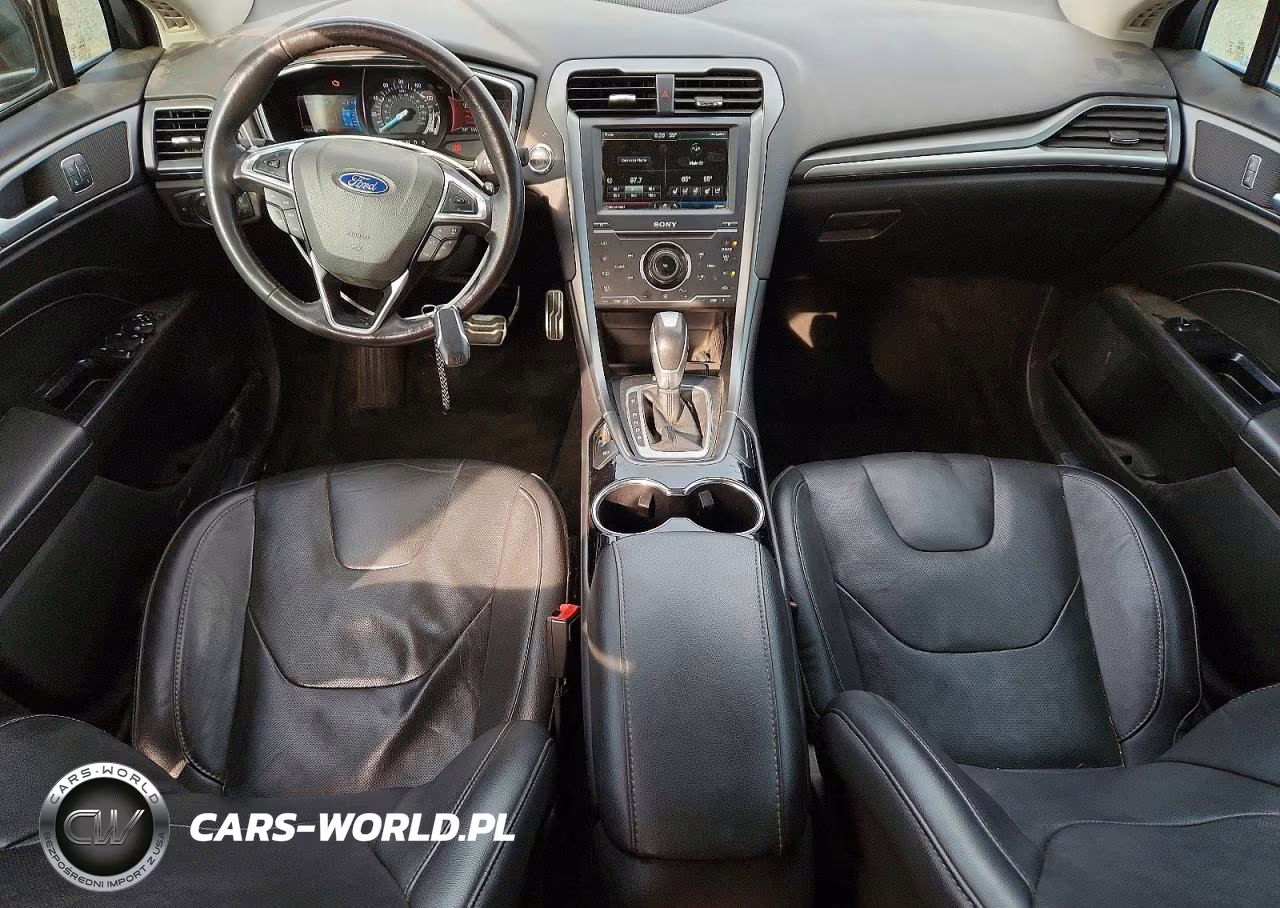 2015 Ford Fusion S Fwd VIN:3FA6P0K94FR140973 - 8