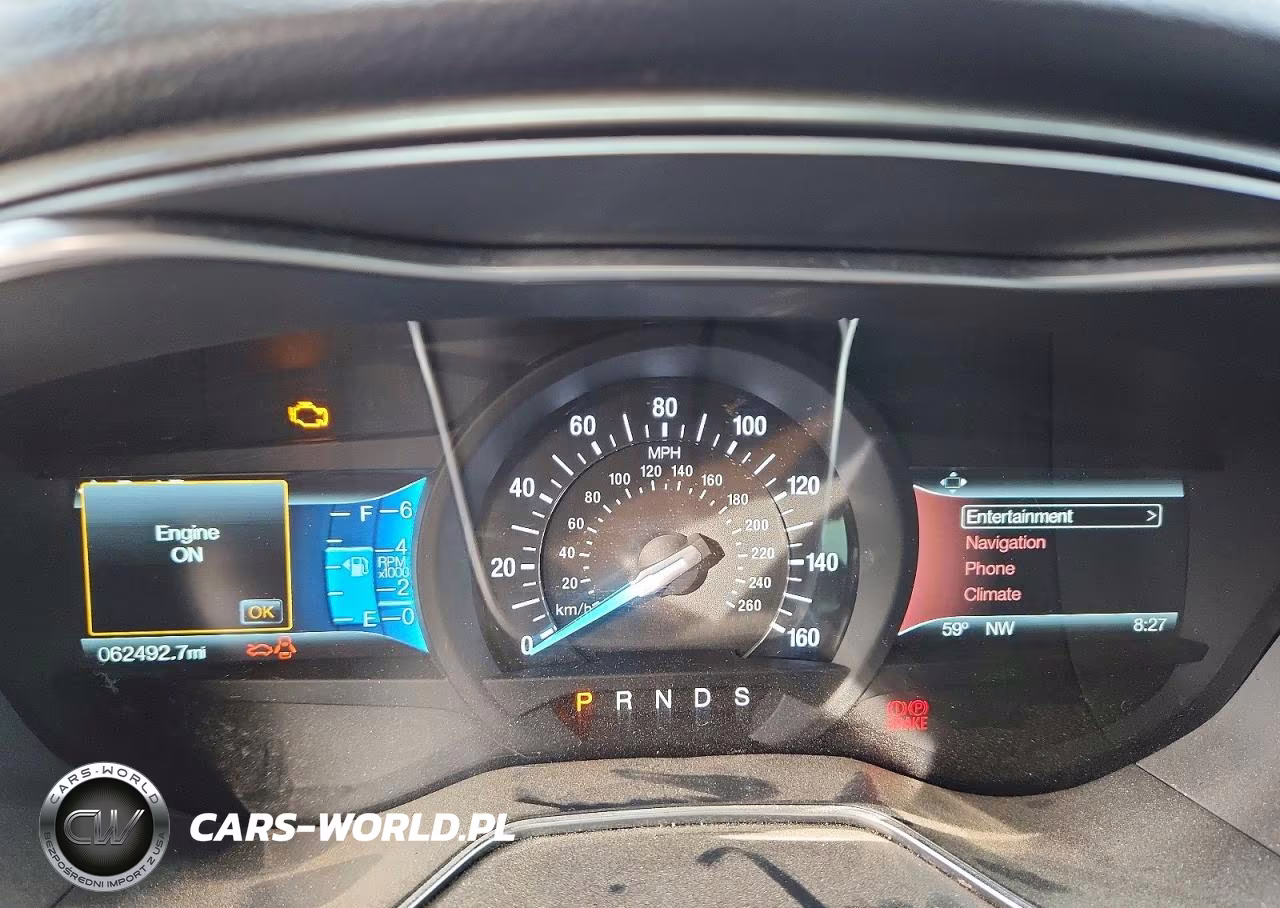 2015 Ford Fusion S Fwd VIN:3FA6P0K94FR140973 - 9